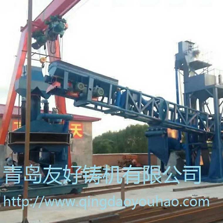 风电塔筒内外壁抛丸机