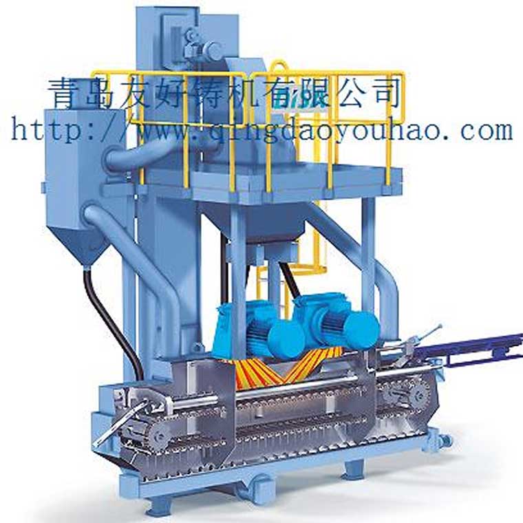 弹簧抛丸强化机